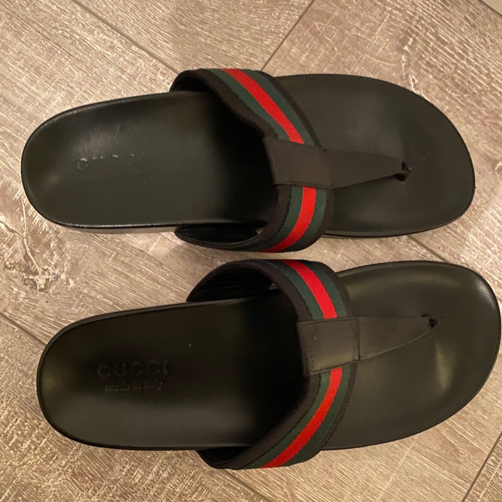 Authentic Men’s Gucci Thong Sandals